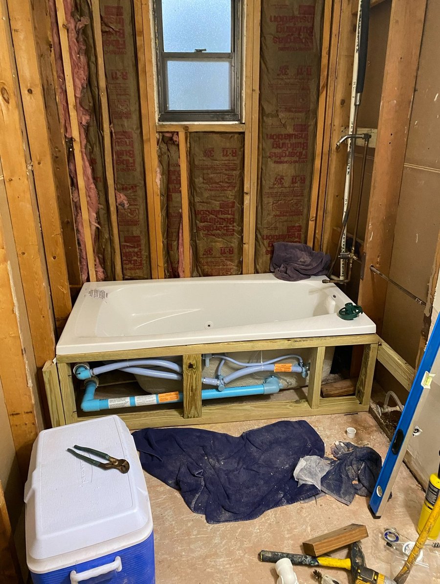 Bathroom Before